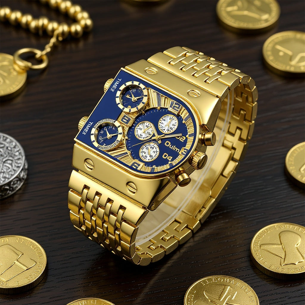 Reloj Oulm moderno para hombre