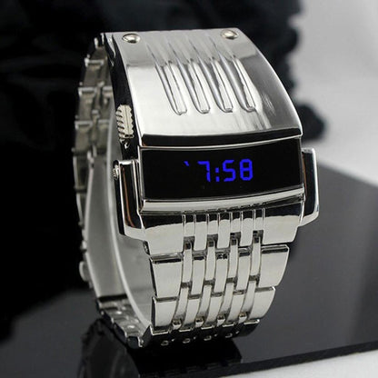 Un reloj inteligente con un diseño elegante y minimalista.