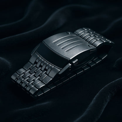 Un reloj inteligente con un diseño elegante y minimalista.