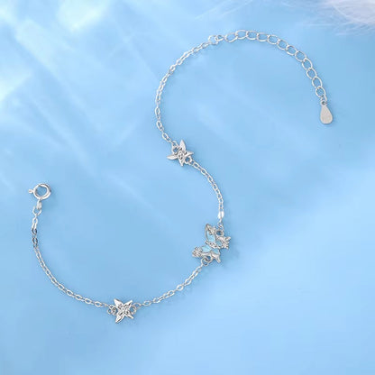 🦋 Pulsera "Mariposa Azul": Un toque de encanto atemporal y feminidad ✨