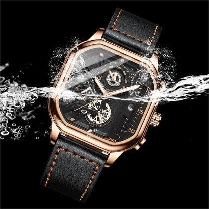 Reloj de cuarzo moderno para hombre