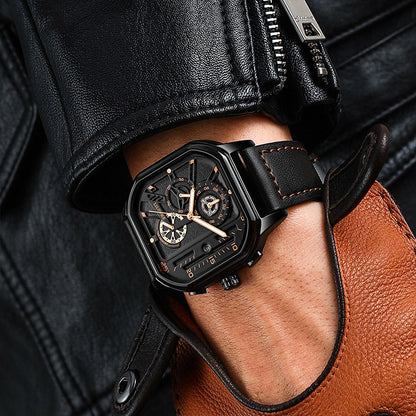 Reloj de cuarzo moderno para hombre