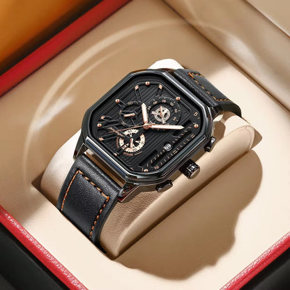 Reloj de cuarzo moderno para hombre