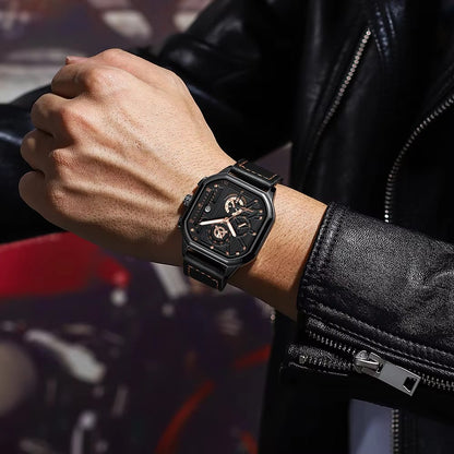 Reloj de cuarzo moderno para hombre