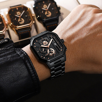 Reloj de cuarzo moderno para hombre