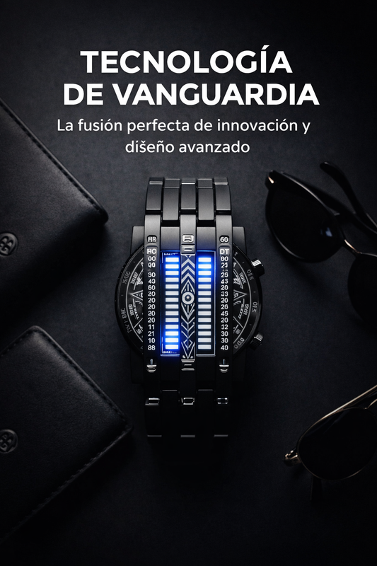 RELOJ ALIEN: Estilo Cyberpunk: Colección 2026