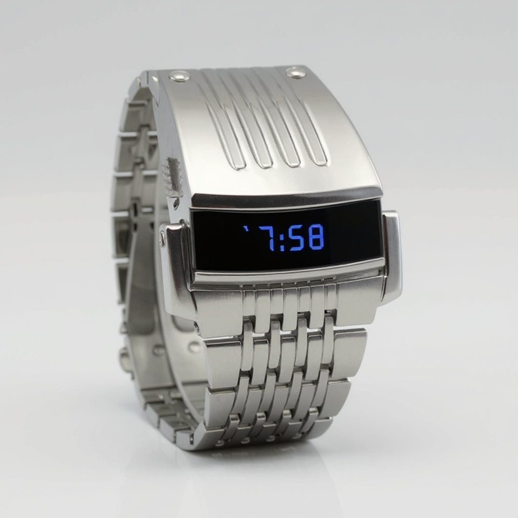Un reloj inteligente con un diseño elegante y minimalista.