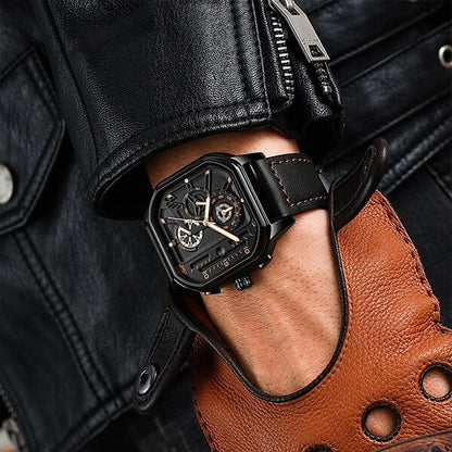 Reloj de cuarzo moderno para hombre