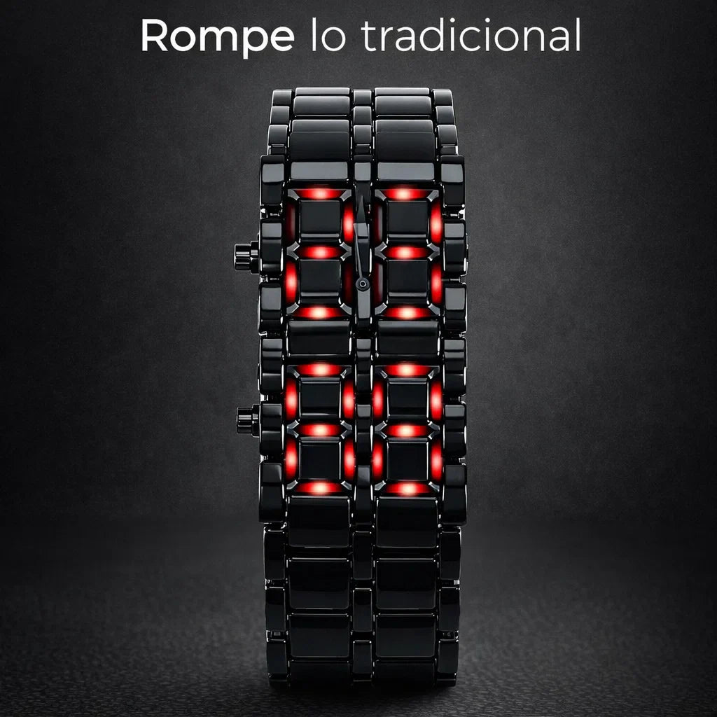 ⌚ RELOJ DIGITAL BINARIO LED PARA HOMBRE