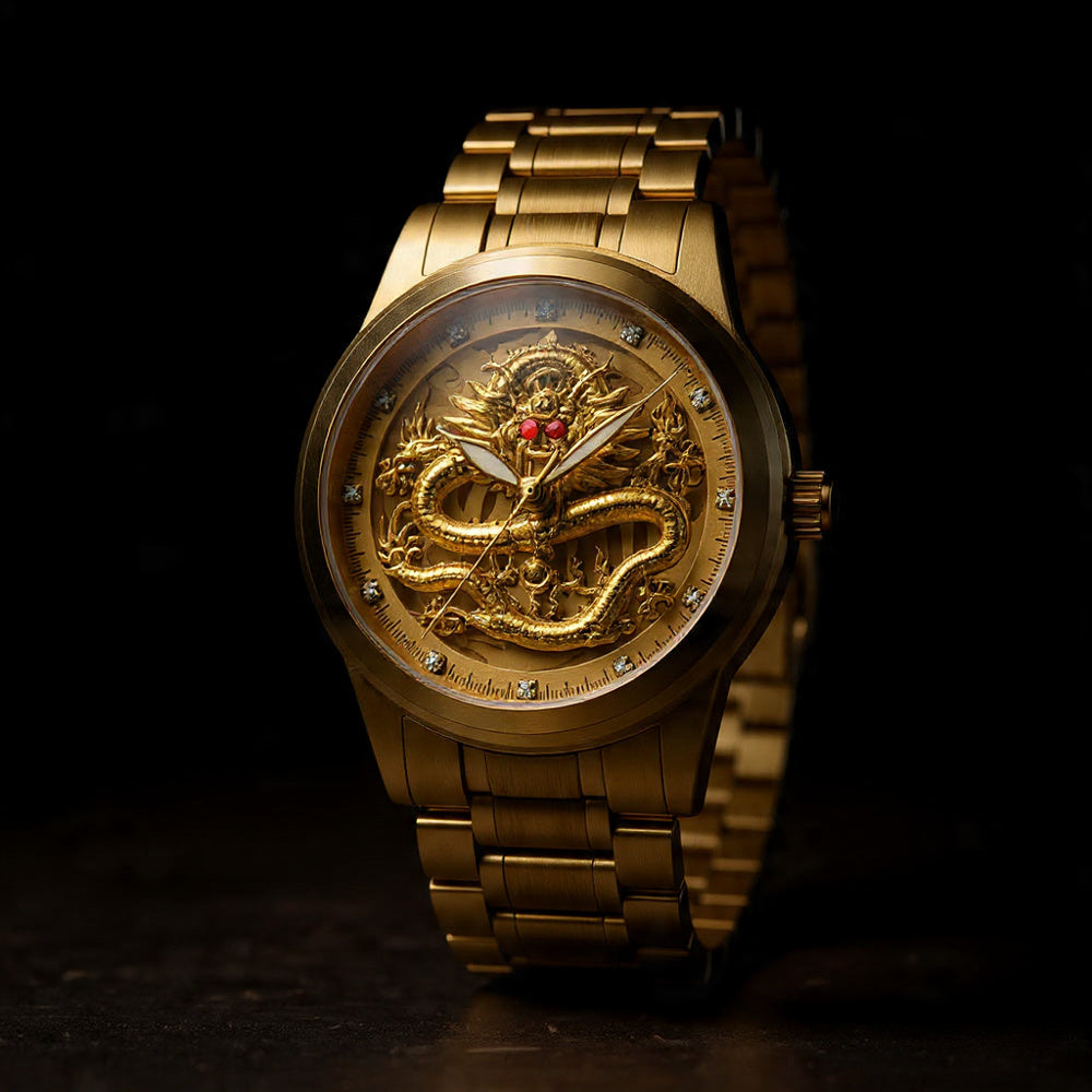 Reloj de dragón | la elegancia Del poder